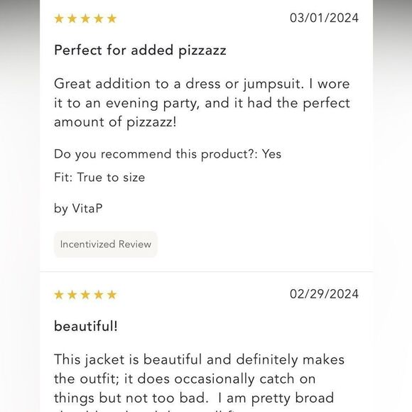 Anthropologie MABLE Pearl Sequin Mix Blazer / Size L - Picture 12 of 14